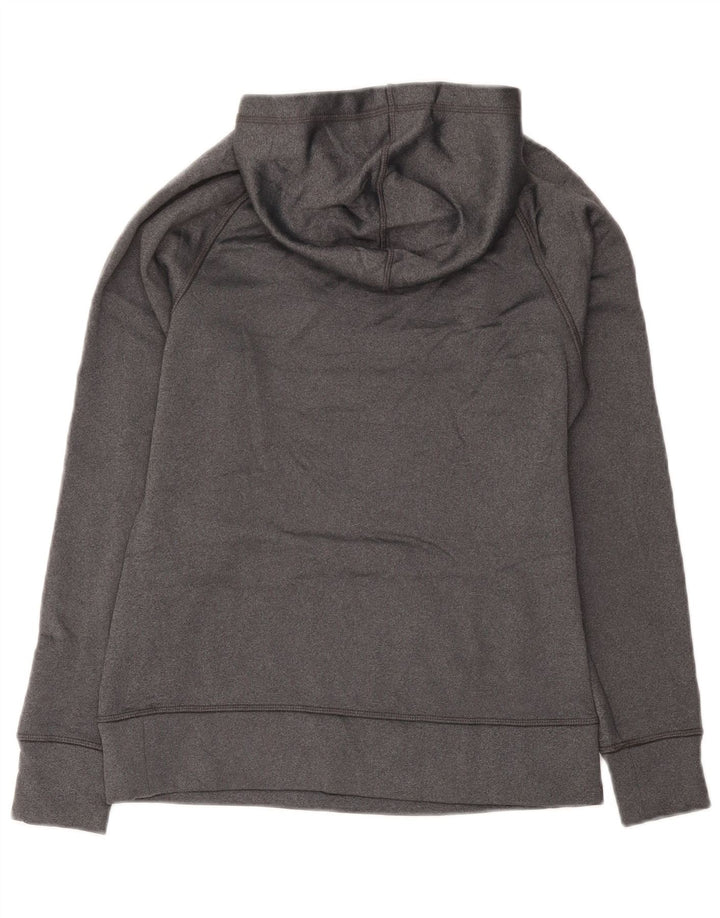 REEBOK Dame Hættetrøje UK 10 Small Grå Polyester