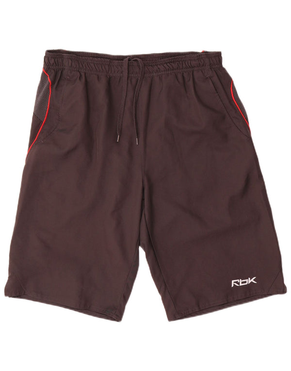 Reebok Sportshorts til mænd Medium Sort Colourblock