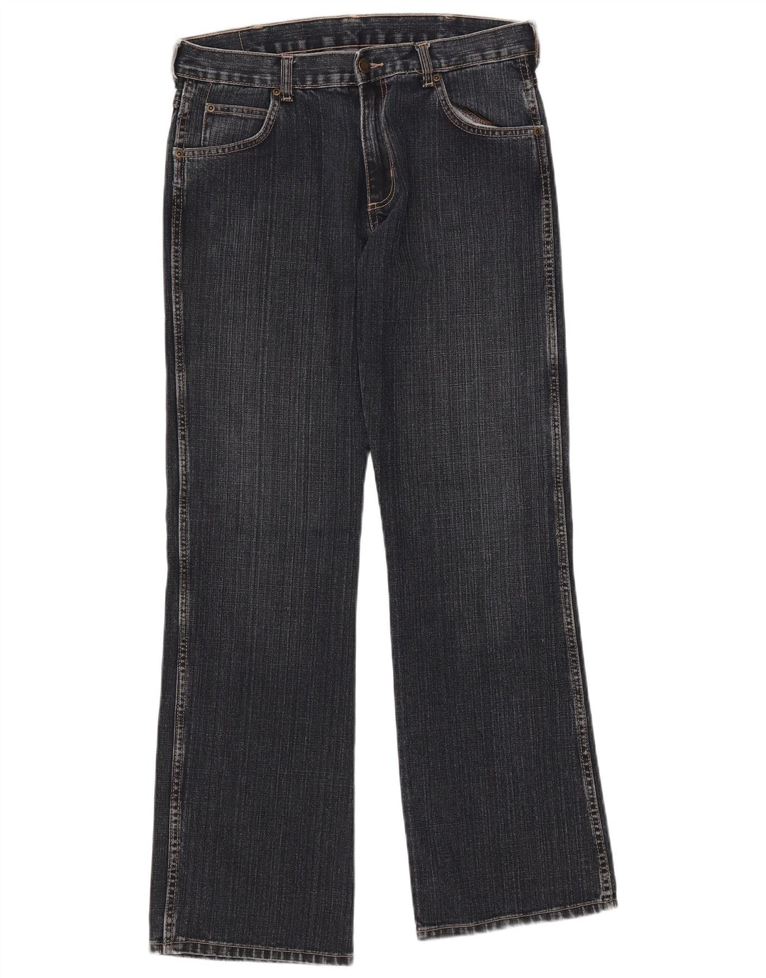 WRANGLER Bootcut jeans til mænd W32 L32 Marineblå bomuld