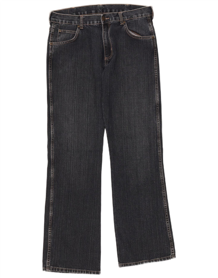 WRANGLER Bootcut jeans til mænd W32 L32 Marineblå bomuld