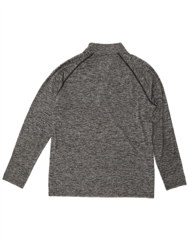 Under Armour Herre Heat Gear Pullover Træningsdragt Top Lille Grå Flecked