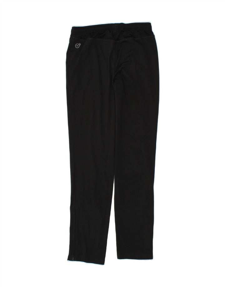 PUMA Boys Graphic Tracksuit Trousers 13-14 Years Black Polyester Vintage Puma and Second-Hand Puma from Messina Hembry 