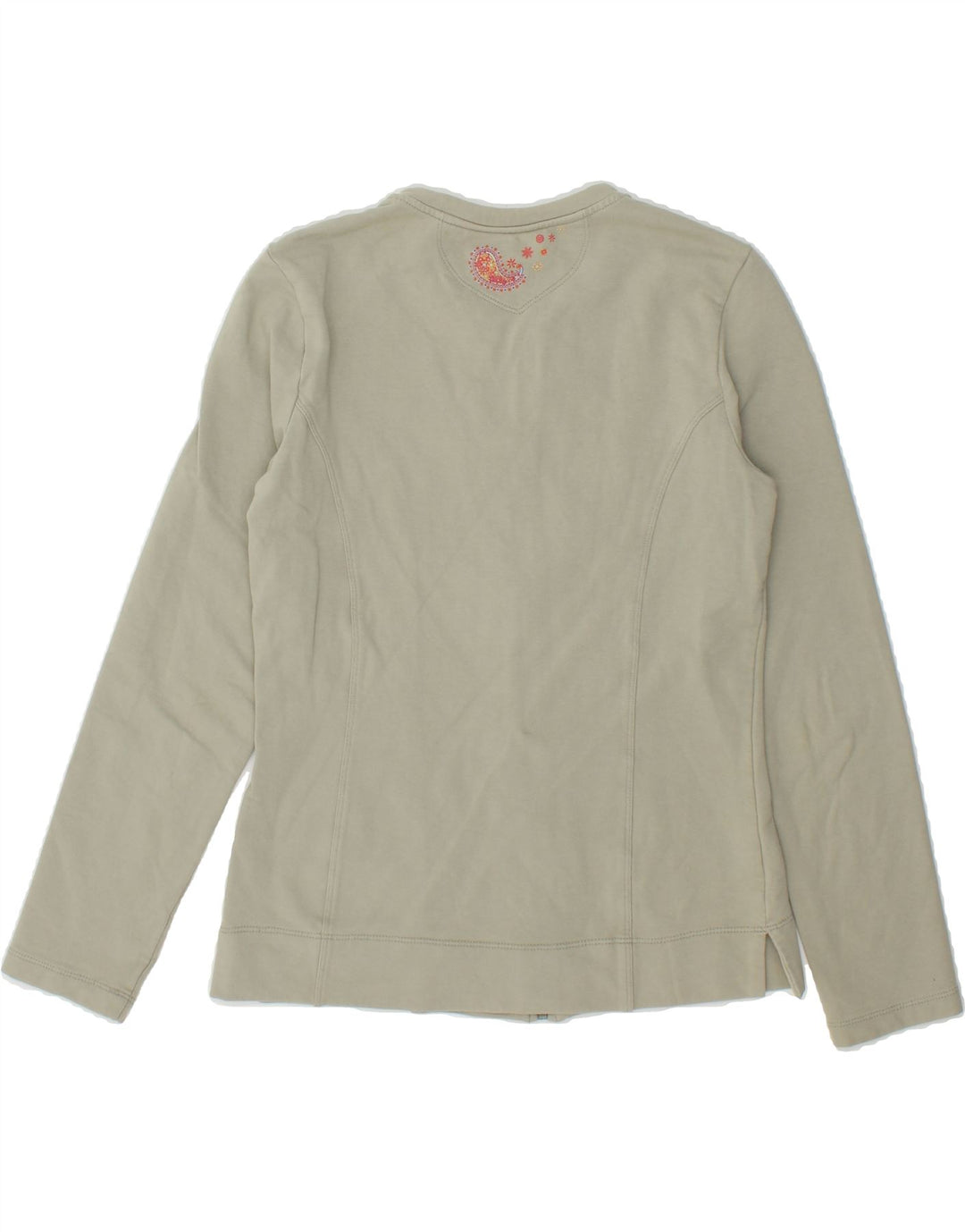 GAS Womens Tracksuit Top Jacket UK 14 Large Grey Cotton Vintage Gas and Second-Hand Gas from Messina Hembry 