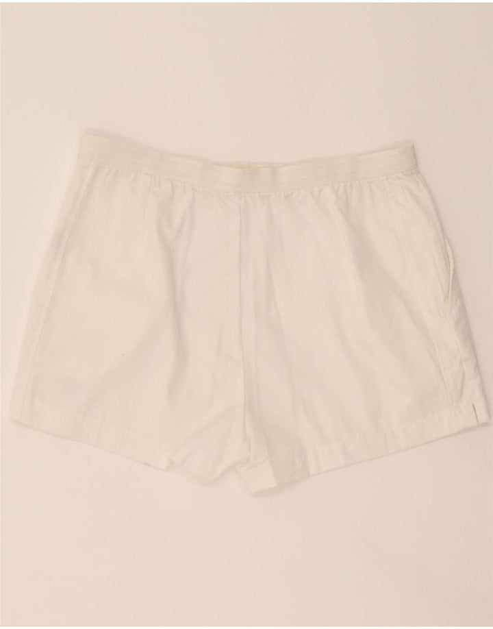 FILA Mens Sport Shorts IT 52 XL W32  White Polyester Vintage Fila and Second-Hand Fila from Messina Hembry 