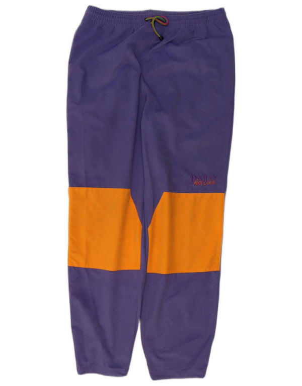 Bailo Herre træningsdragt Bukser Joggers Large Purple Colourblock Polyester