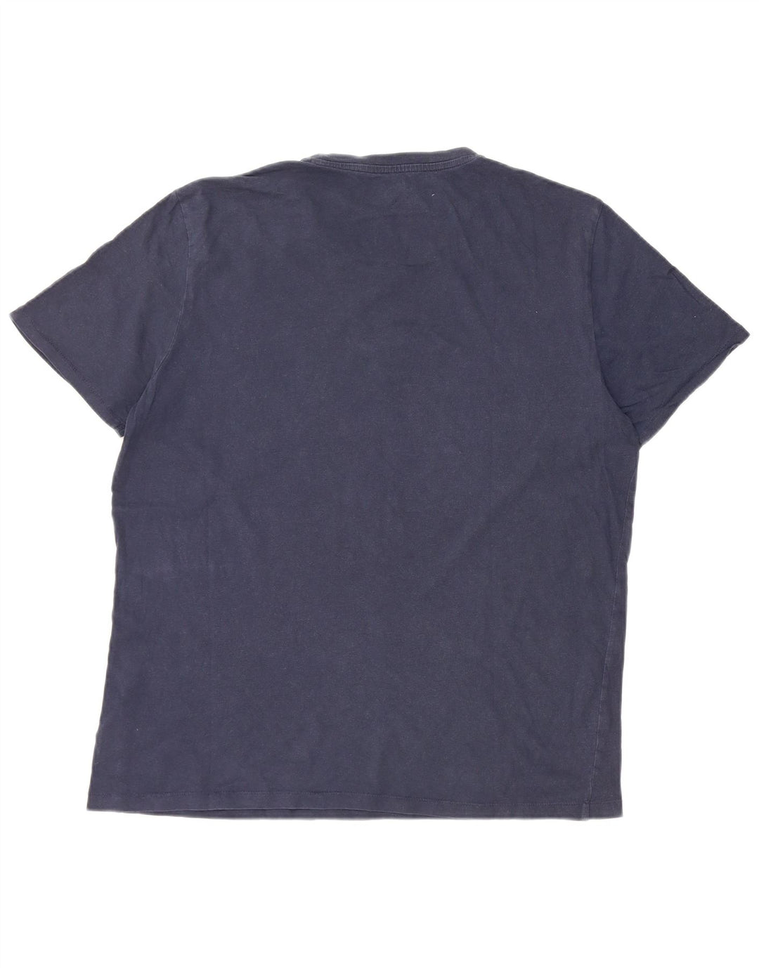Wrangler Herre T-Shirt Top Stor Marineblå Bomuld