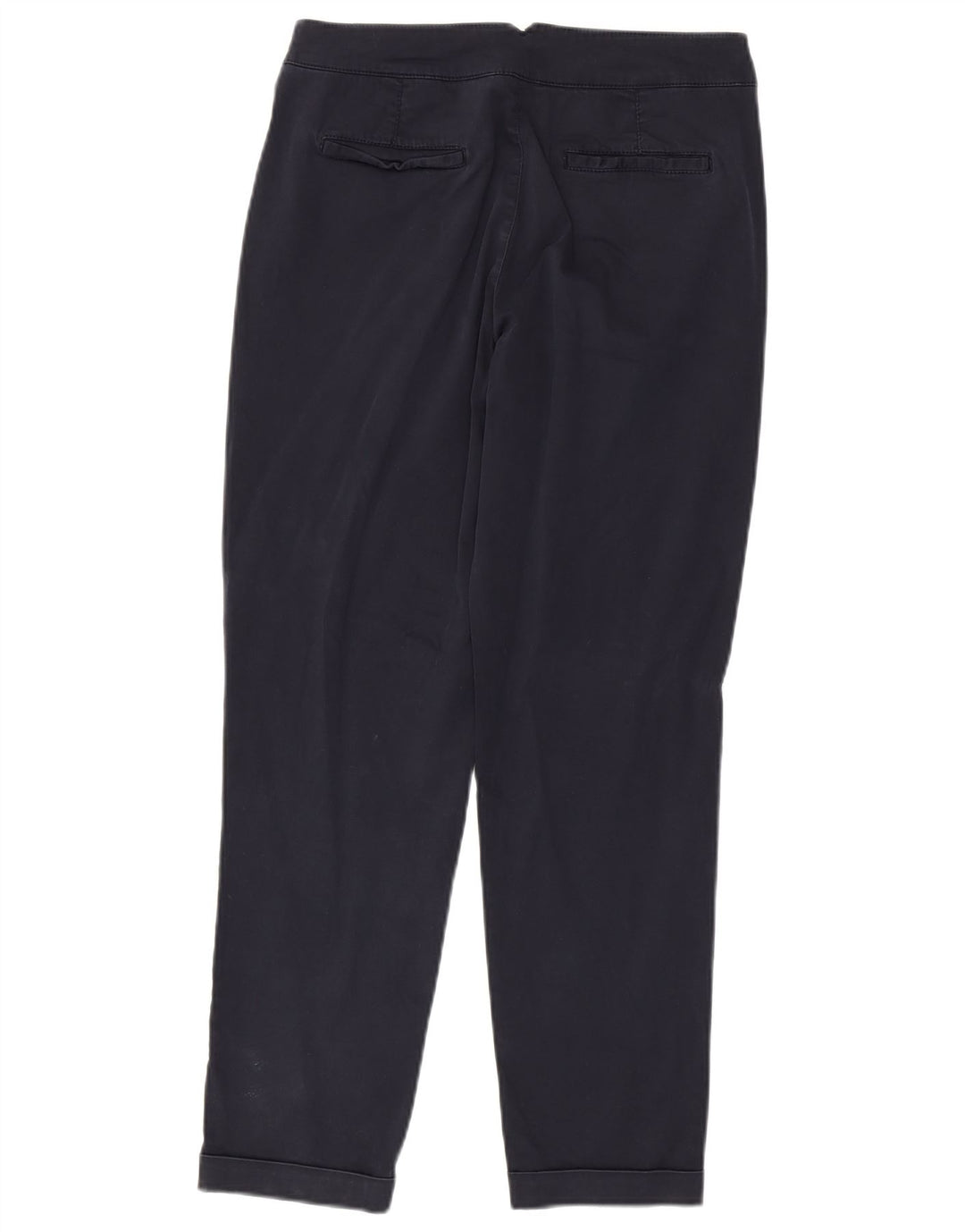 MASSIMO DUTTI Dame Chinobukser EU 38 Small W28 L28 Marineblå