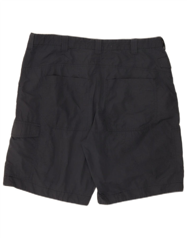 MARKS & SPENCER Herre Cargo Shorts W38 XL Grå Bomuld