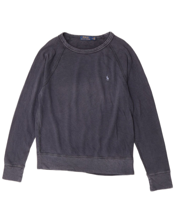 Polo Ralph Lauren Herre Sweatshirt Jumper Medium Navyblå Bomuld
