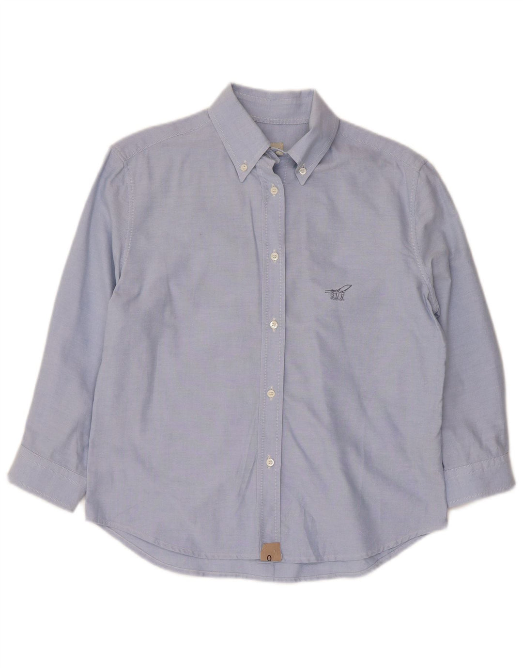 Henry Cottons skjorte med 3/4 ærmer til kvinder IT 42 Medium Blue Cotton