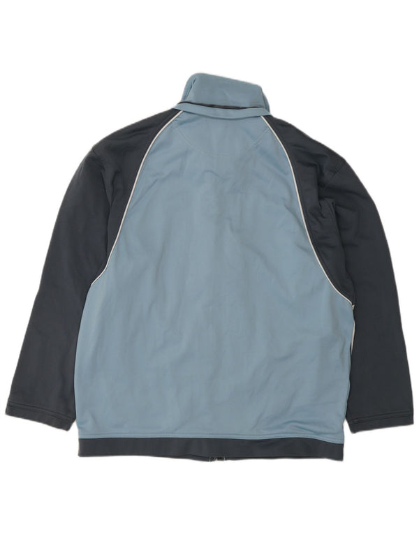 LOTTO Dame træningsdragt Topjakke UK 20 2XL Blå Colourblock