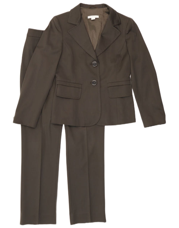 Marella Damedragt med 2 knapper, 2 dele UK 10 Small W27 L30 Brun Uld