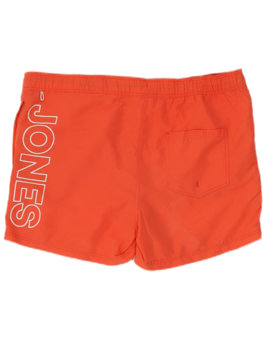 Jack & Jones Grafiske badeshorts til mænd store orange polyester