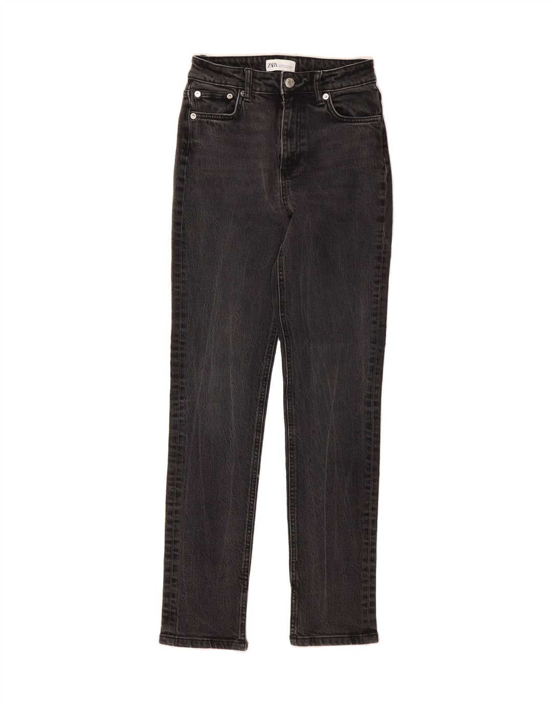 ZARA Womens Slim Jeans EU 36 XS W26 L30 Grey Vintage Zara and Second-Hand Zara from Messina Hembry 