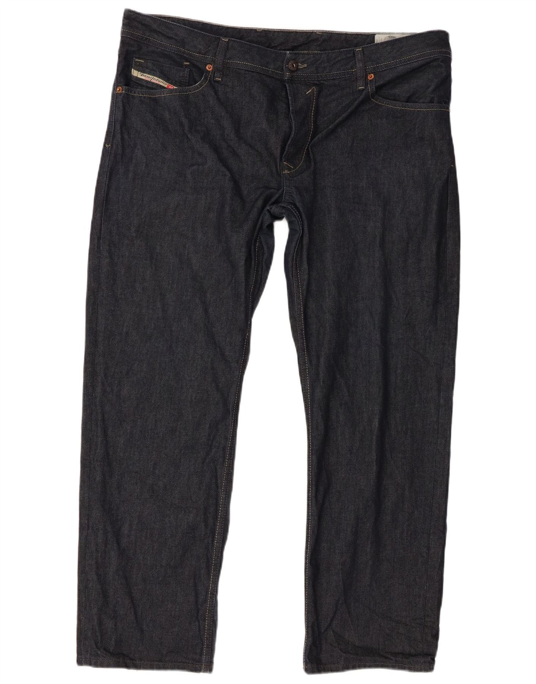 Diesel Herre Waykee Regular Straight Jeans W40 L30 Marineblå Bomuld