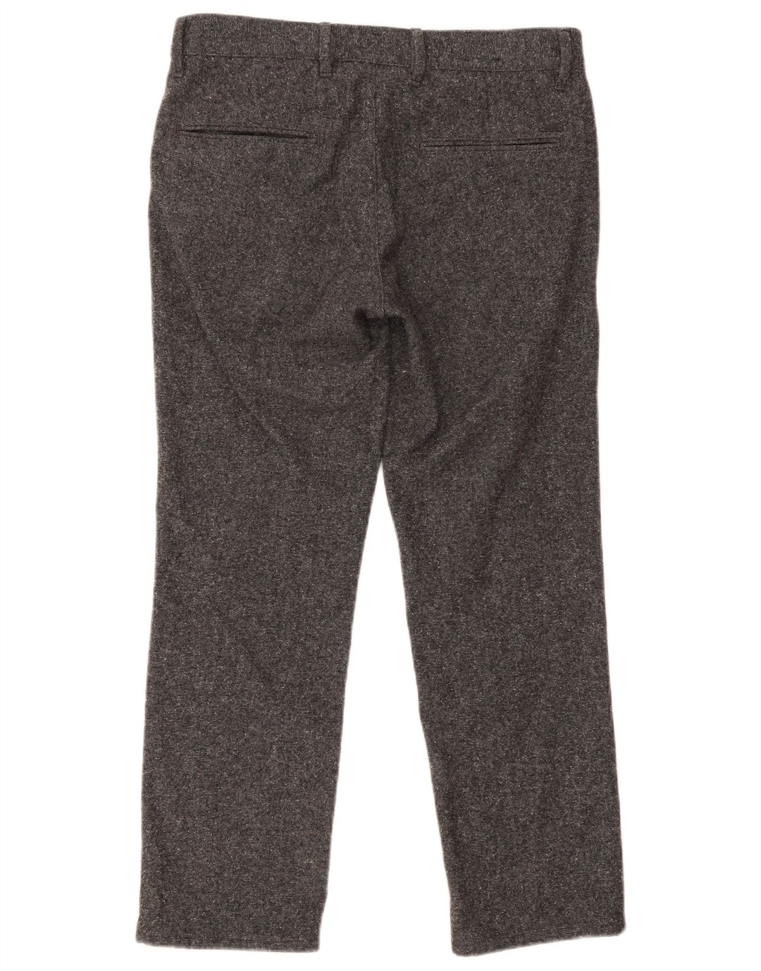 Hugo Boss Herre lige jakkesæt bukser W33 L28 Grå Flecked Wool