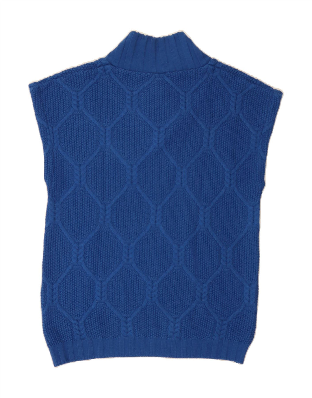 MAZZONETTO Womens Vest Tank Top UK 14 Medium Blue Vintage Mazzonetto and Second-Hand Mazzonetto from Messina Hembry 