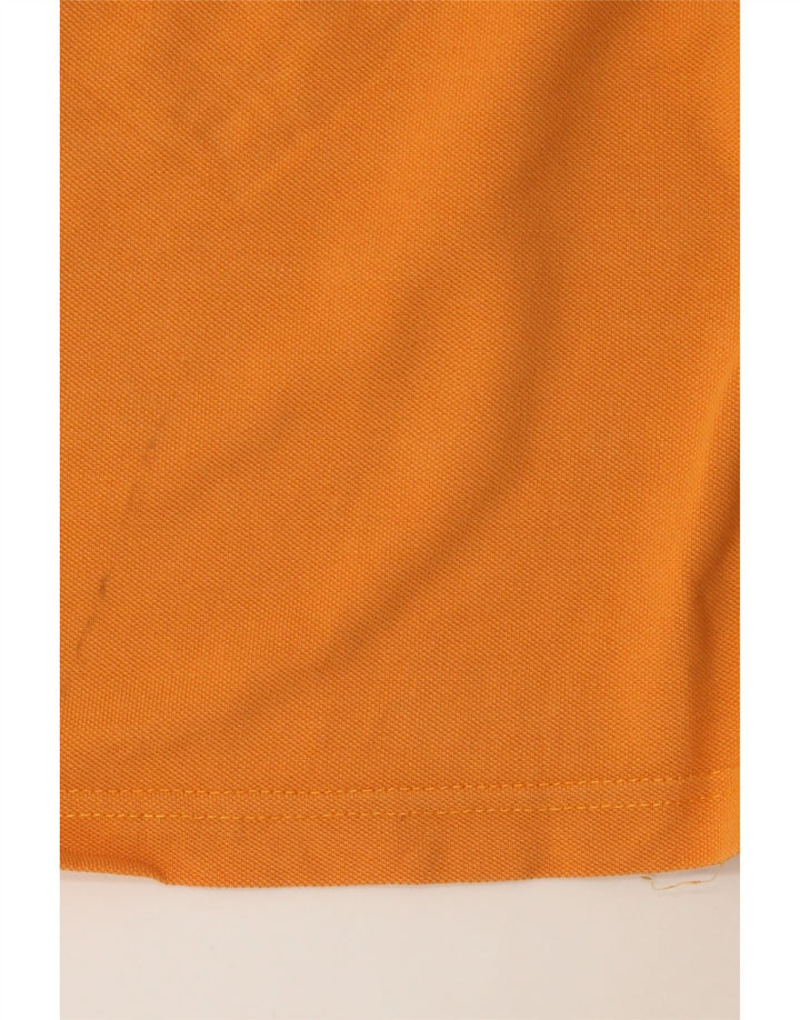 DIADORA Poloskjorte til mænd 2XL Orange Bomuld