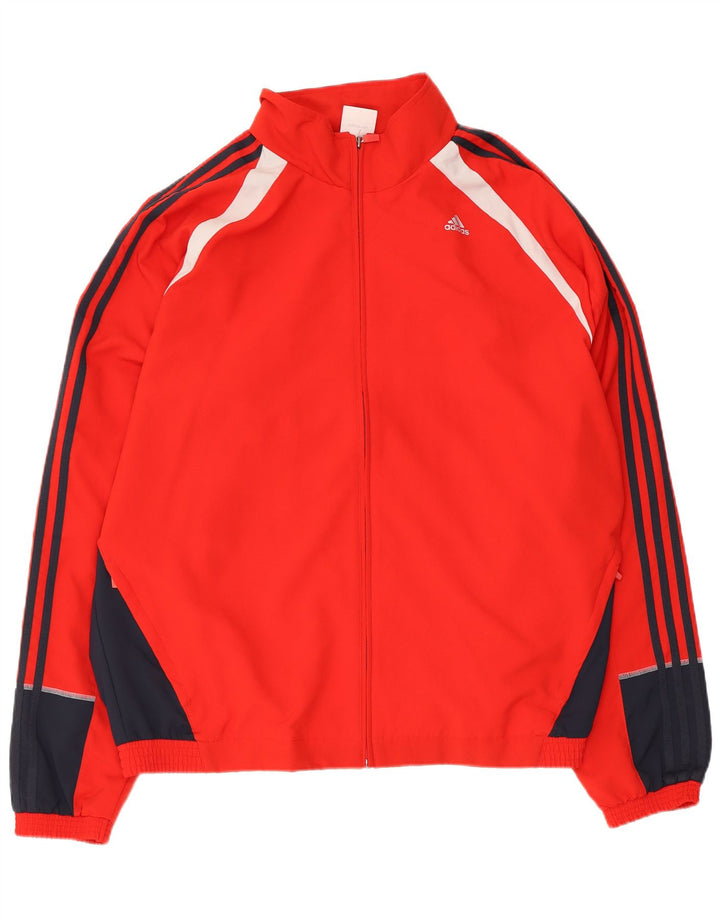 Adidas Herre Clima 365 Træningsdragt Topjakke XL Rød Colourblock Polyester