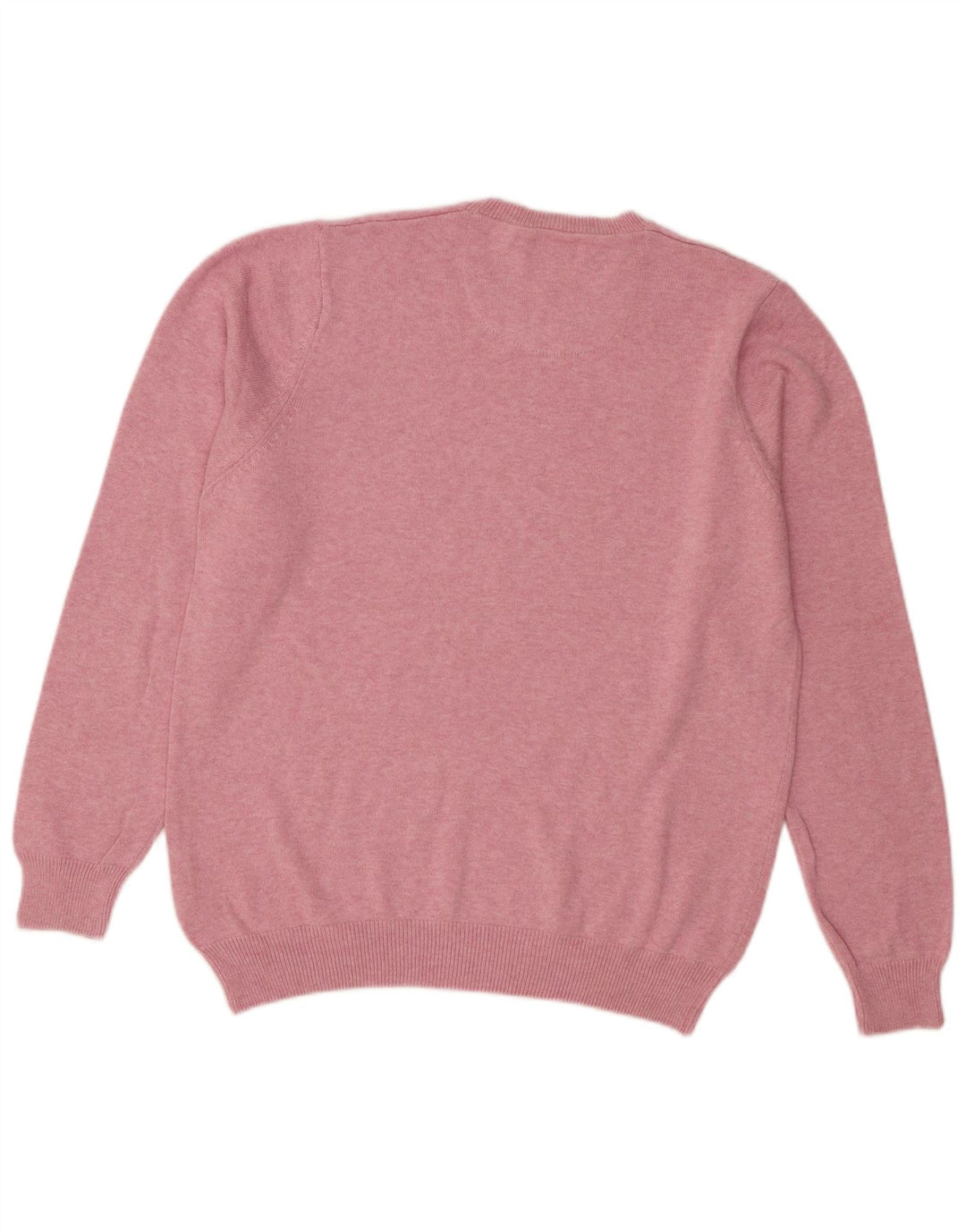Marks & Spencer Herre Regular Fit Crew Neck sweater Medium Pink