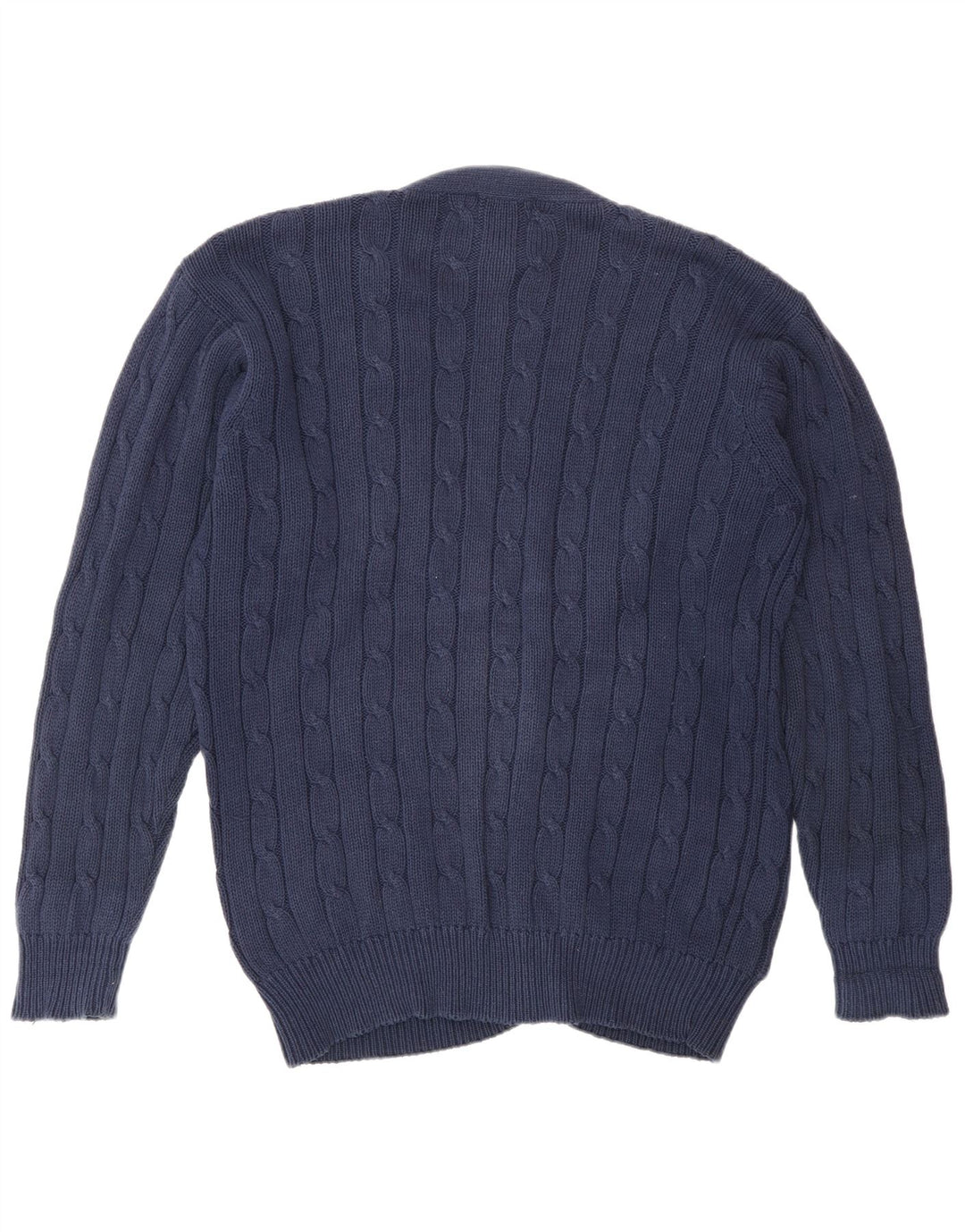 Kappa herre cardigan sweater Medium marineblå bomuld