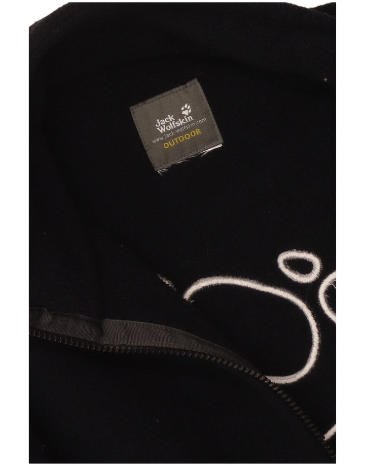 Jack Wolfskin Herre Fleecejakke UK 38 Medium Sort