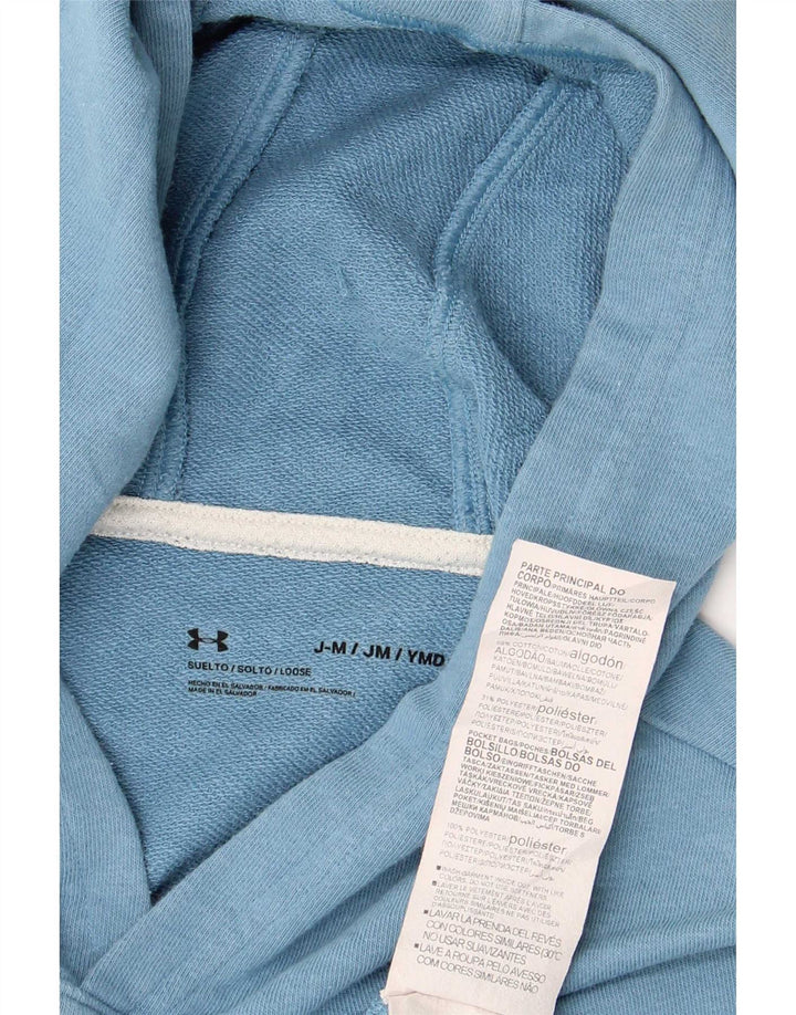 Under Armour drenge hættetrøje grafisk vest top 9-10 år medium blå bomuld