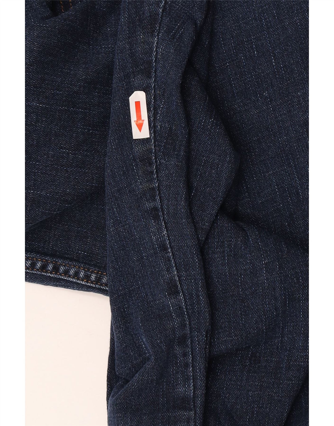 Wrangler Herre Texas Slim Jeans W36 L30 Marineblå Bomuld