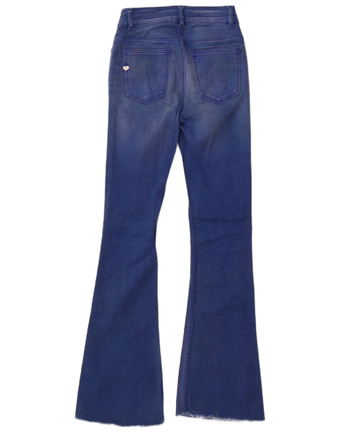 Twinset Dame Flared Jeans W26 L30 Blå Bomuld