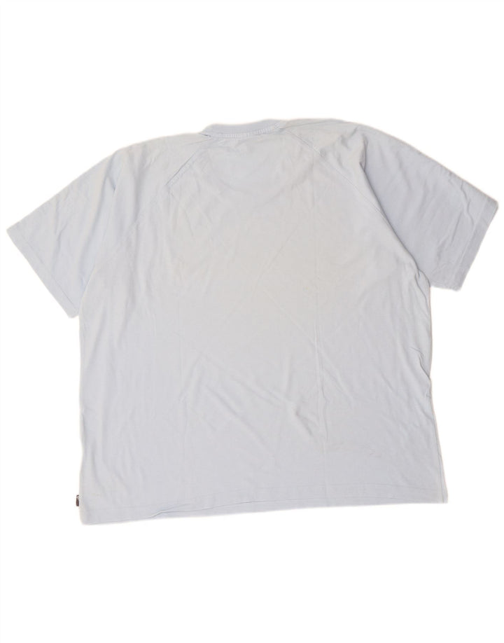 Adidas Herre T-Shirt Top 2XL Blå Bomuld