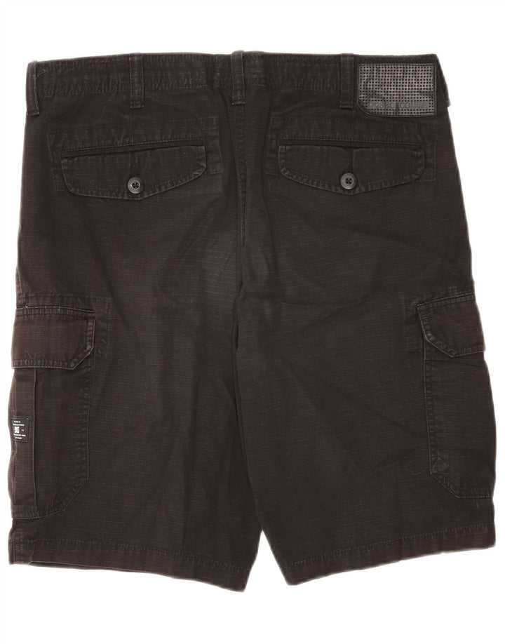 DC Herre Relaxed Fit Cargo Shorts W33 Medium Sort Bomuld