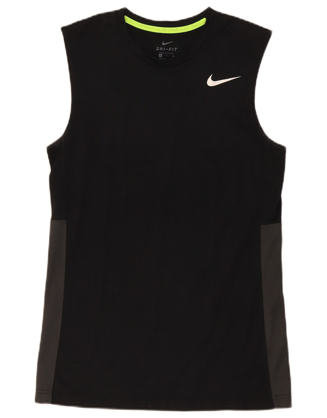 Nike Herre Dri Fit Vest Top Lille Sort Colourblock