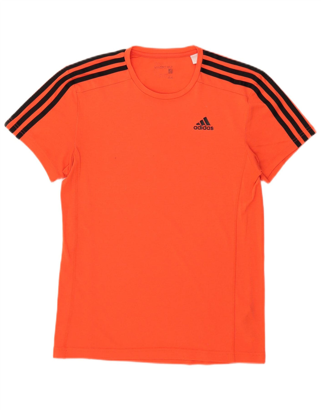 Adidas Herre Climalite T-Shirt Top Lille Orange Polyester