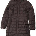 Tommy Hilfiger Dame Polstret Frakke UK 16 Large Black Polyester