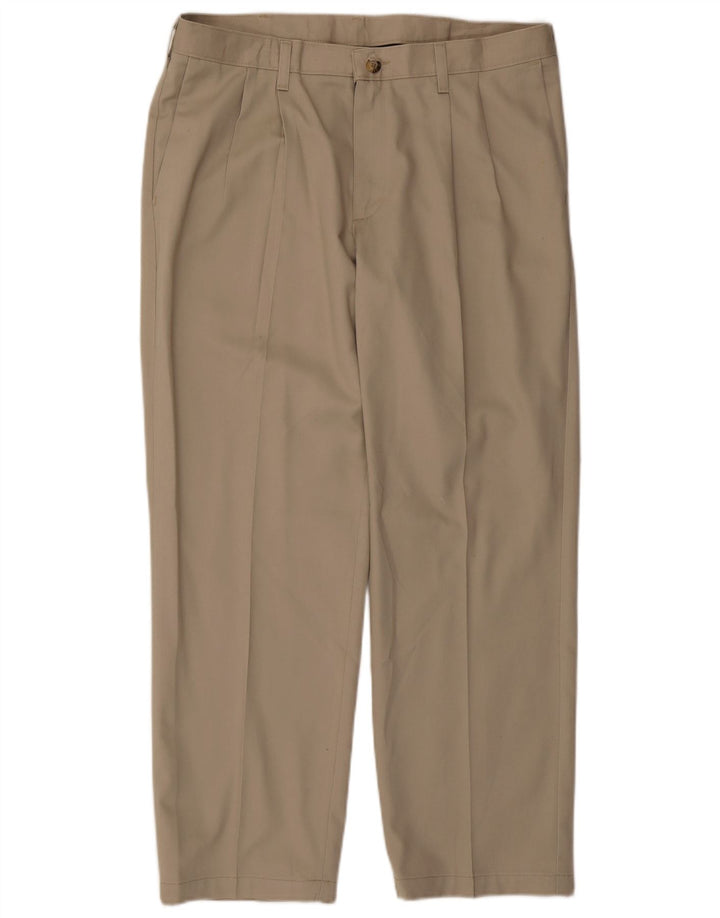 LEE Herre Pegged Chino Bukser W36 L29 Beige Bomuld