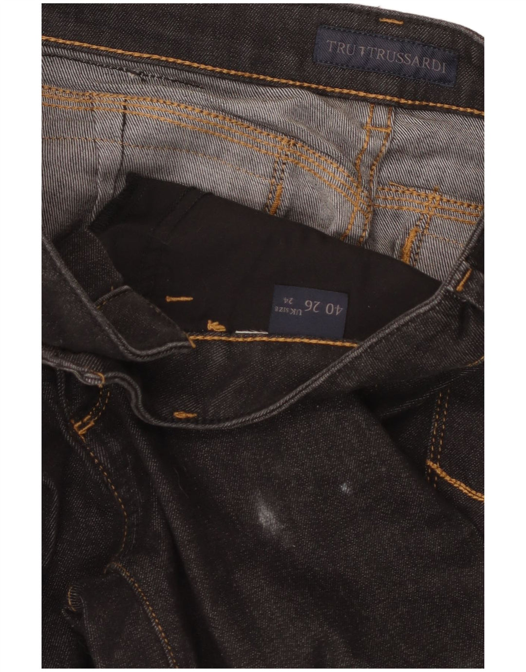Trussardi Skinny Jeans til kvinder W26 L27 Sort