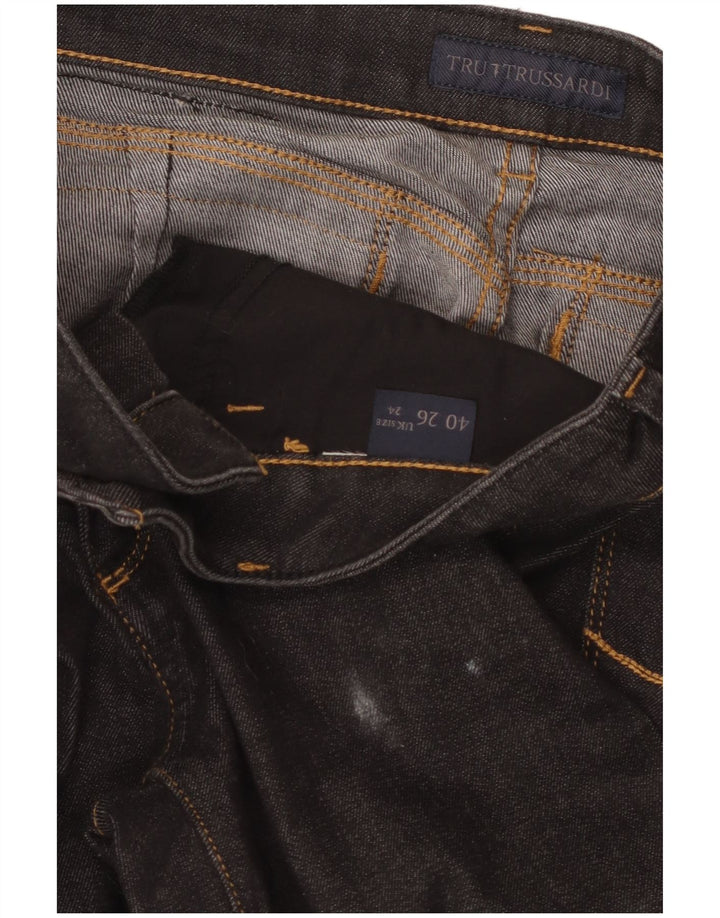 Trussardi Skinny Jeans til kvinder W26 L27 Sort