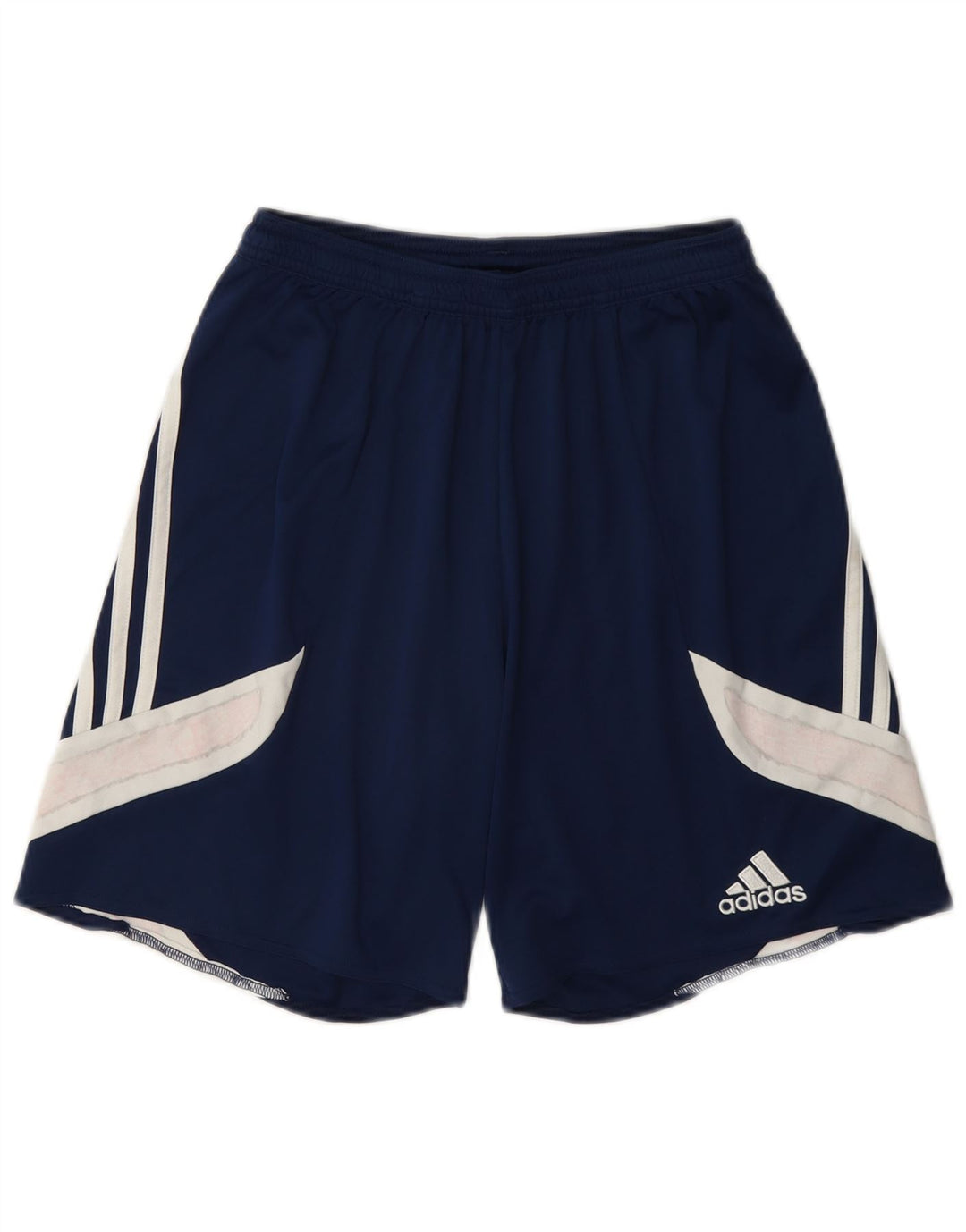 Adidas Herre Climalite Sportshorts Small Navy Blue Colourblock Polyester