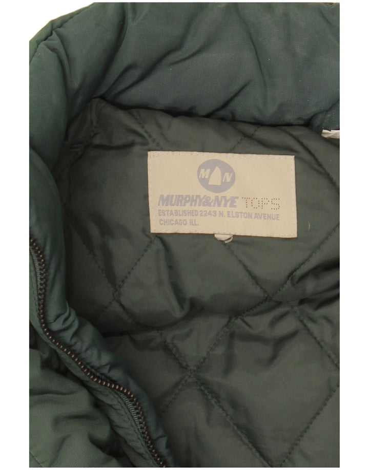 Murphy & Nye Dame Hætte Polstret Frakke UK 16 Large Green