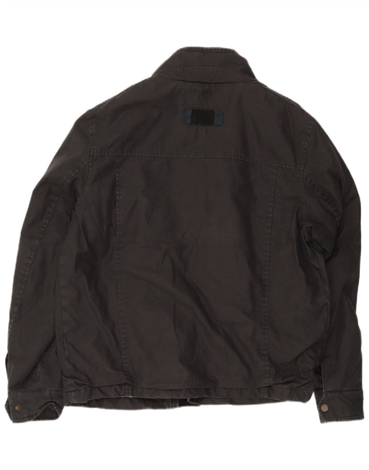 Fat Face Herre Windbreaker Jacket UK 38 Medium Grey Bomuld