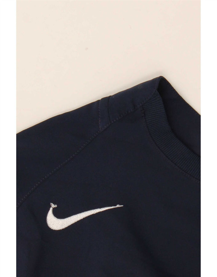 Nike Herre Dri Fit Grafisk Vest Top XL Marineblå
