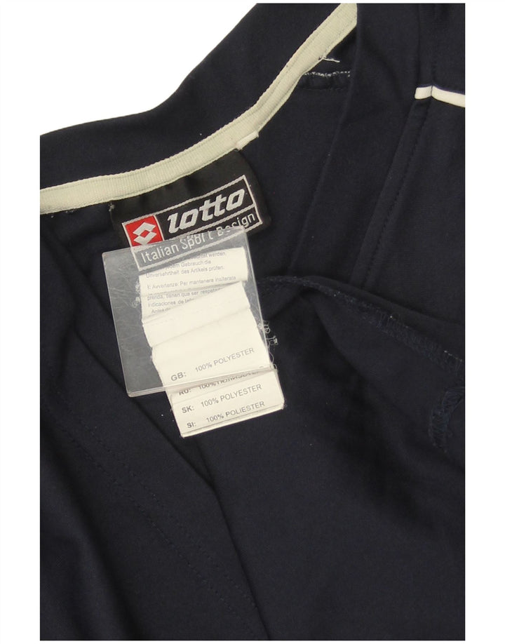 Lotto Herre T-Shirt Top 2XL Navy Blue Polyester