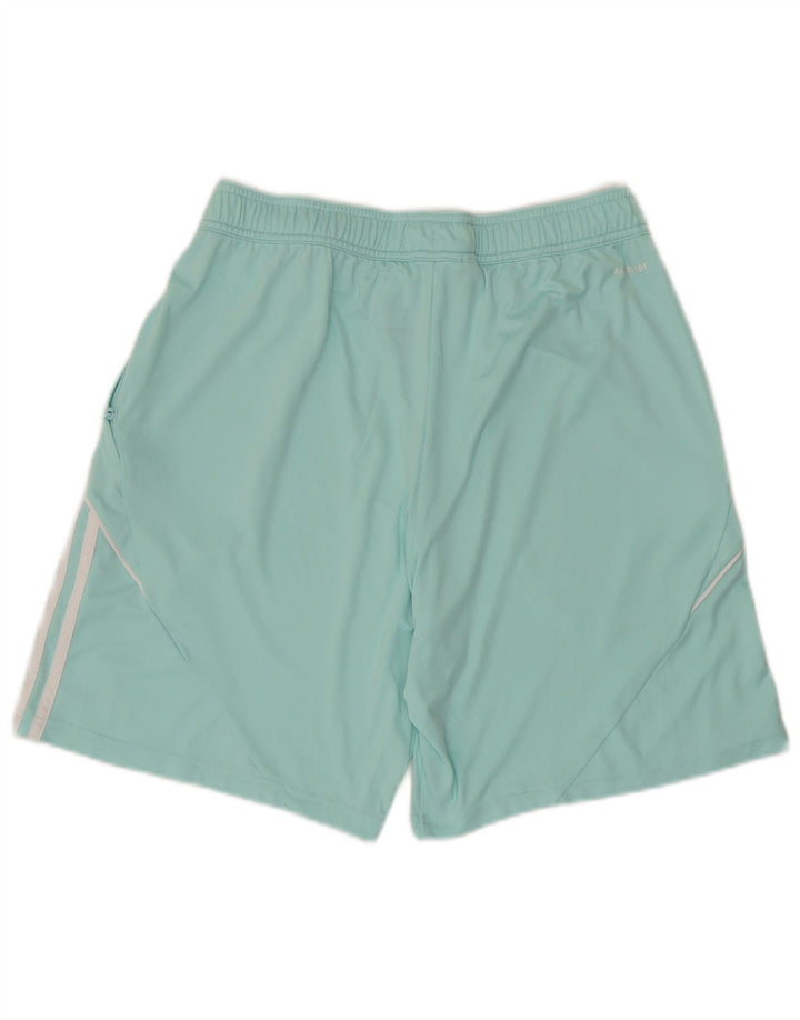 Adidas Herre Aeroready Regular Fit Sportshorts Stor turkis polyester