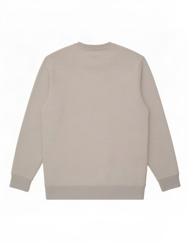 Adidas Herre grafisk sweatshirt Jumper Medium Grey Flecked