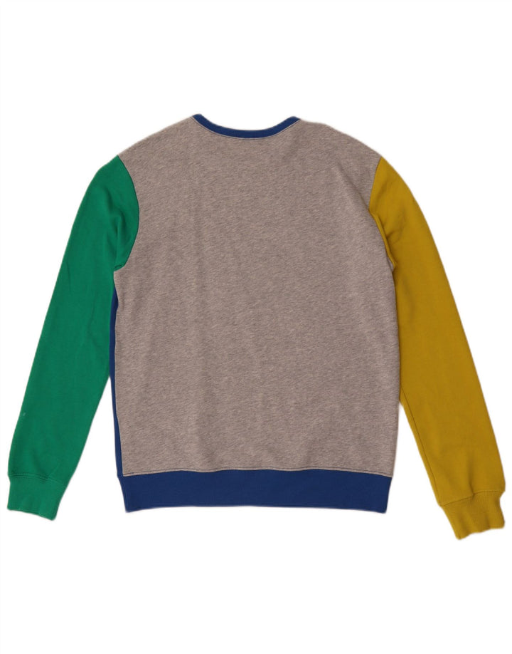 Benetton Boys Sweatshirt Jumper 13-14 år 3XL Flerfarvet Colourblock