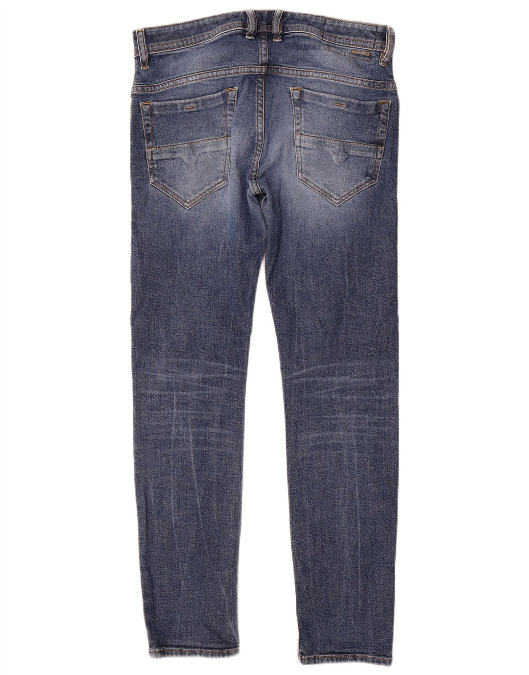 Diesel Herre Skinny Jeans W32 L31 Blå Bomuld
