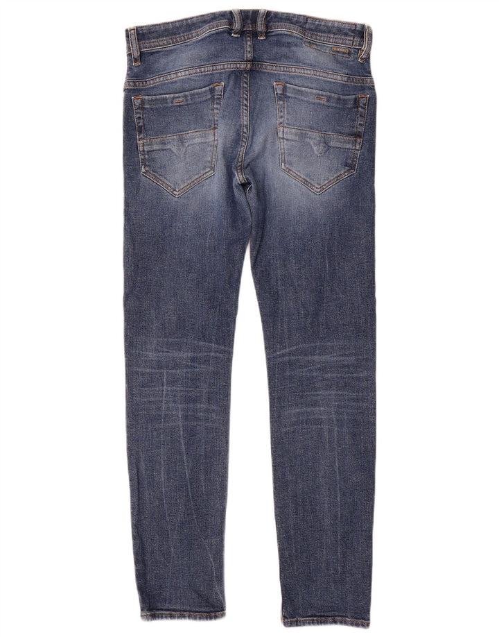 Diesel Herre Skinny Jeans W32 L31 Blå Bomuld