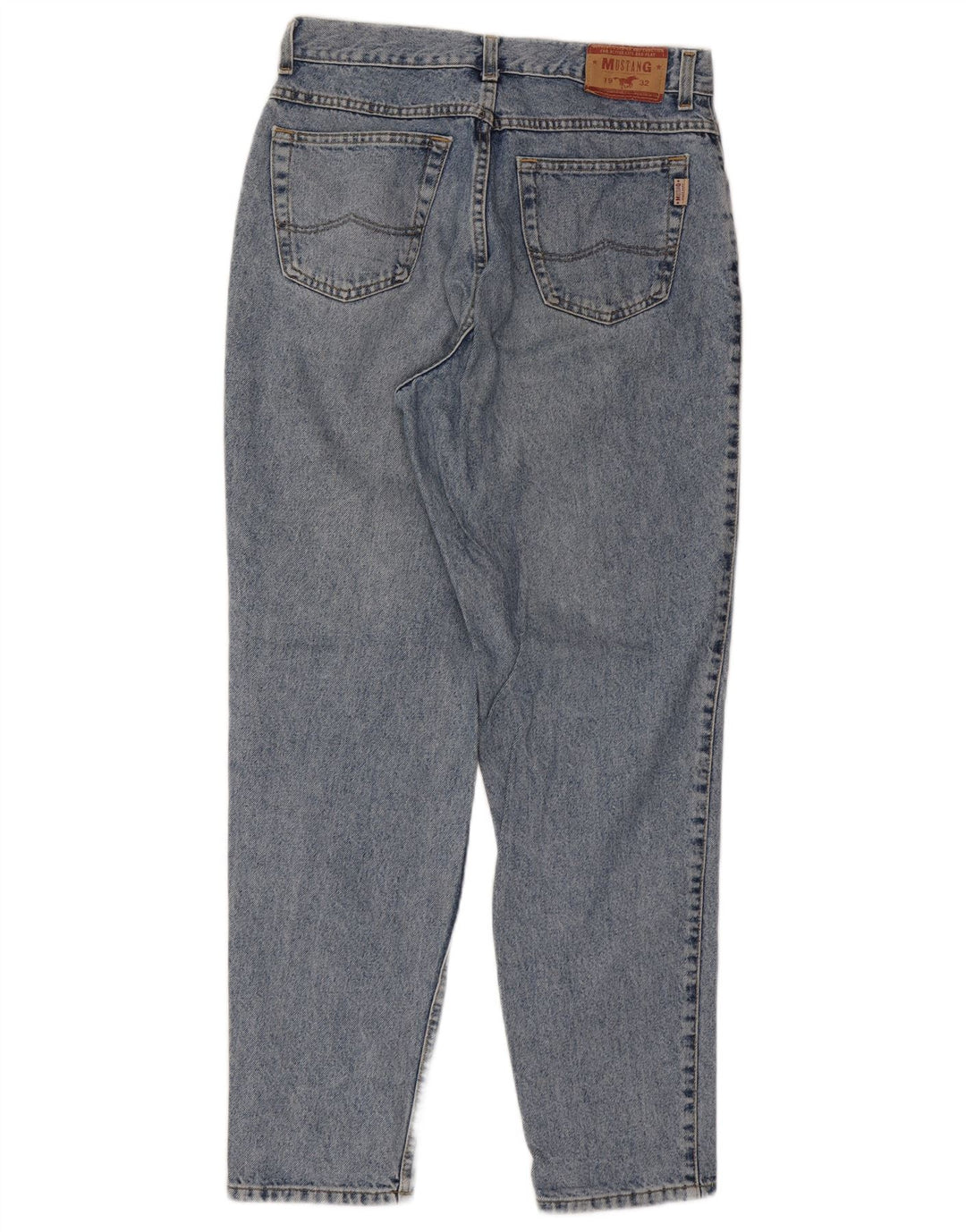 MUSTANG Mens 715 Tapered Jeans W33 L30 Blue Cotton