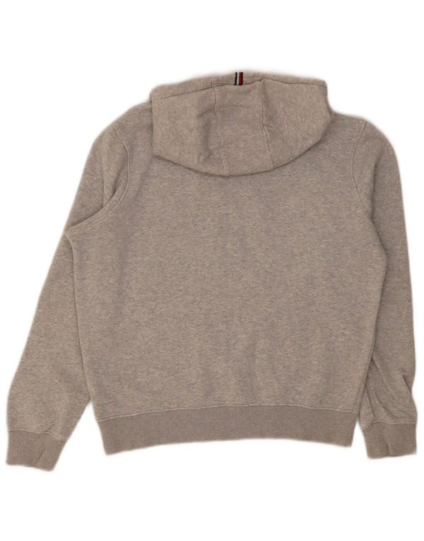Tommy Hilfiger Grafisk hættetrøje til drenge 13-14 år Grå bomuld