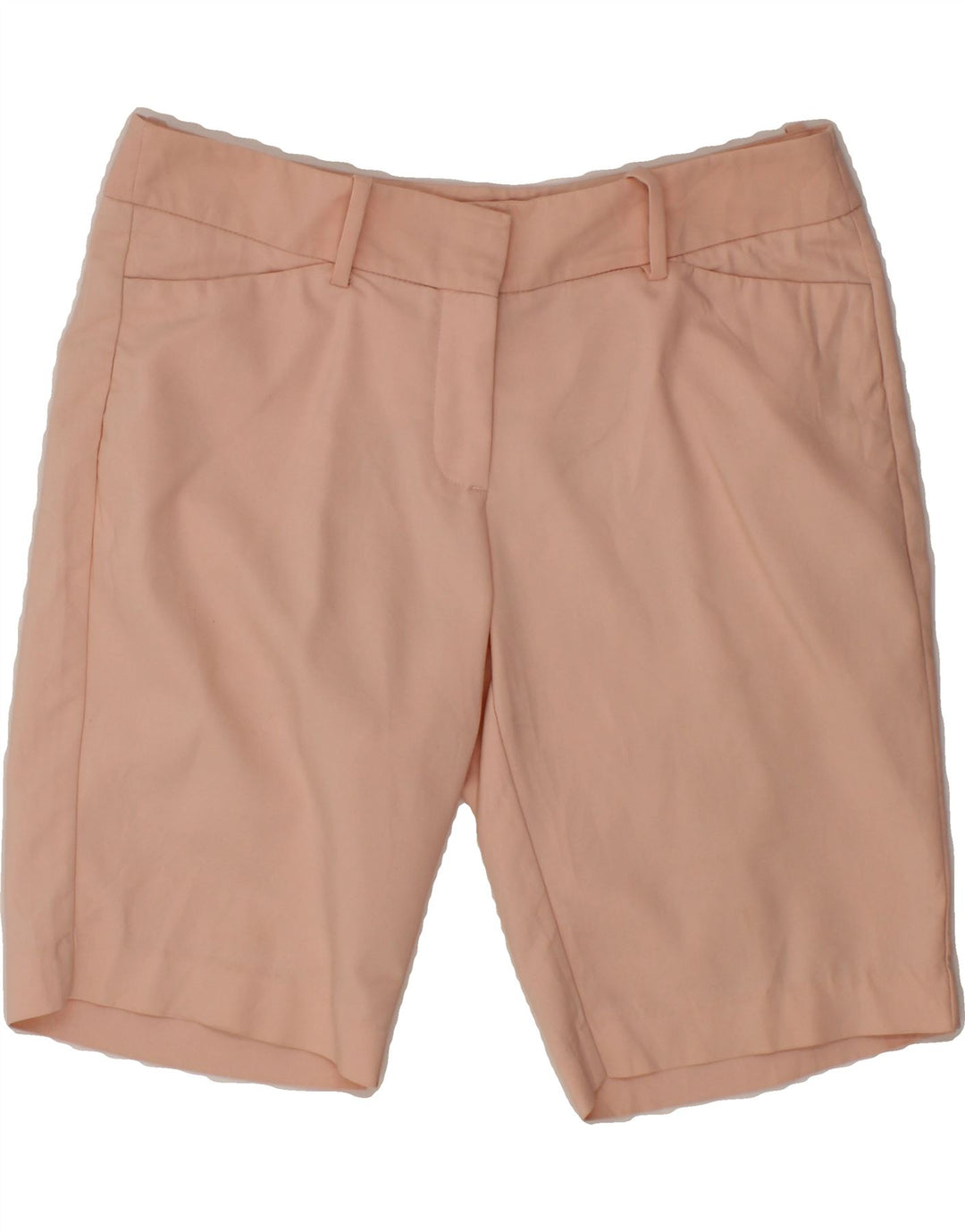 MOSSIMO Womens Stretch Bermuda Shorts US 10 Large W34 Pink Cotton Vintage Mossimo and Second-Hand Mossimo from Messina Hembry 